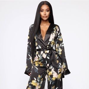 Rooting For You Floral Jumpsuit (NEW)